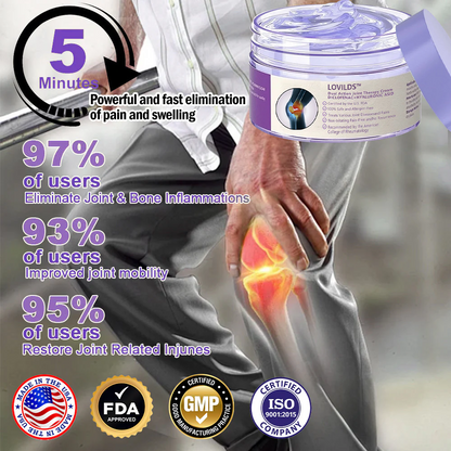 👩‍⚕️LOVILDS™ 7 Day Rapid Joint & Bone Therapy Cream USA Orthopedics (AAOS) Approved-1