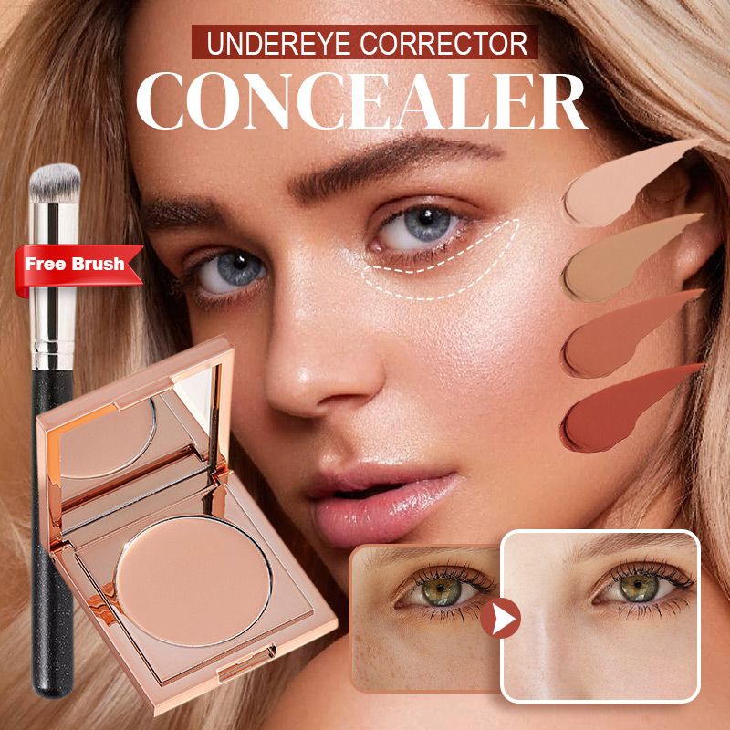👍👍👍50% OFF-💥Magic Under-Eye Corrector（Free Concealer Brush）✨✨