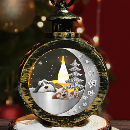 Beside You - Personalized Custom 3D Effect Christmas Lantern