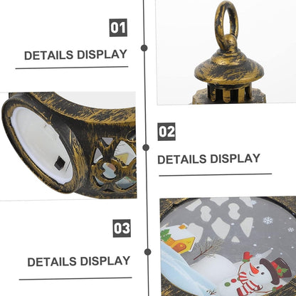 Beside You - Personalized Custom 3D Effect Christmas Lantern